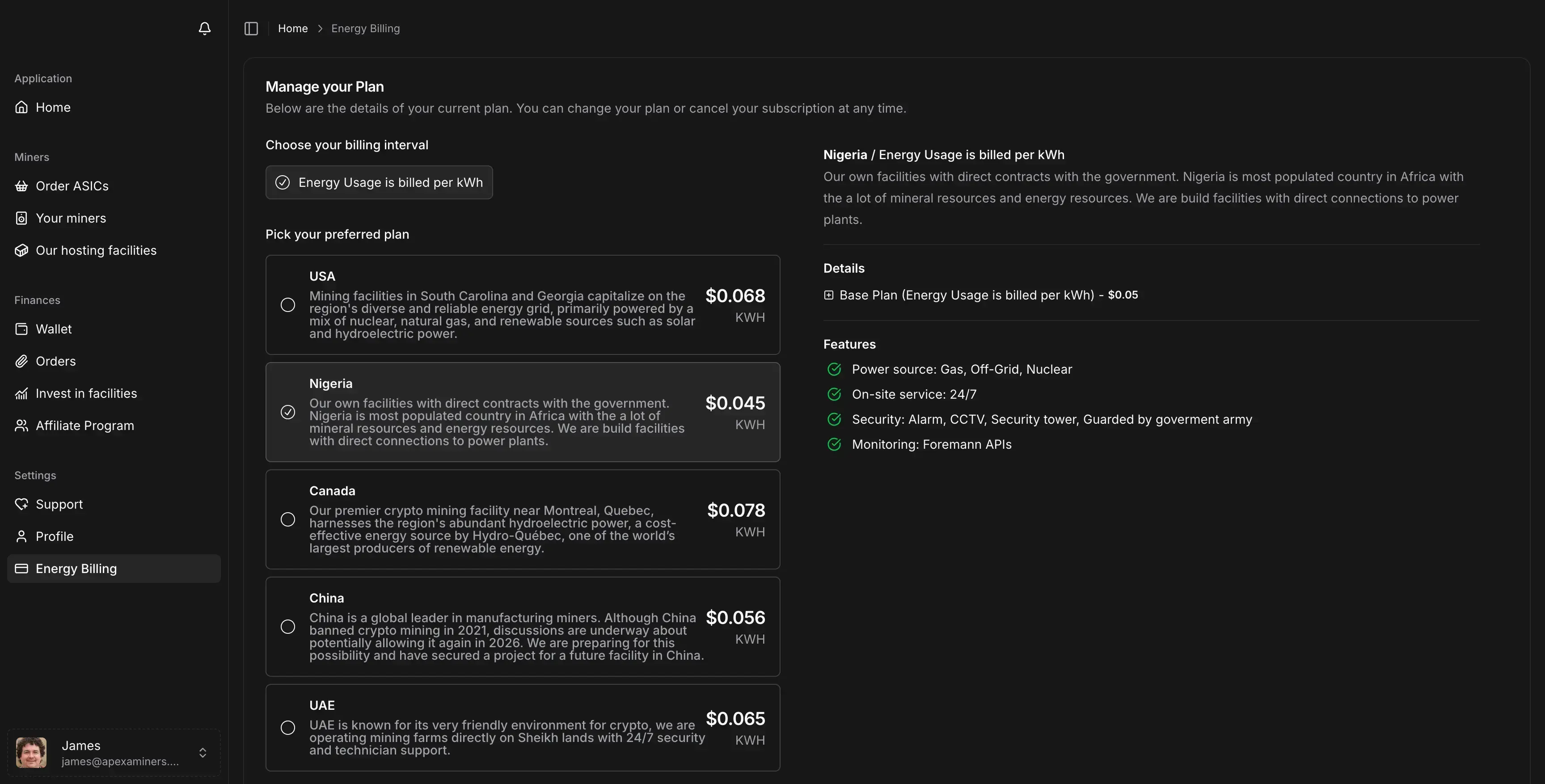 Supplier dashboard preview